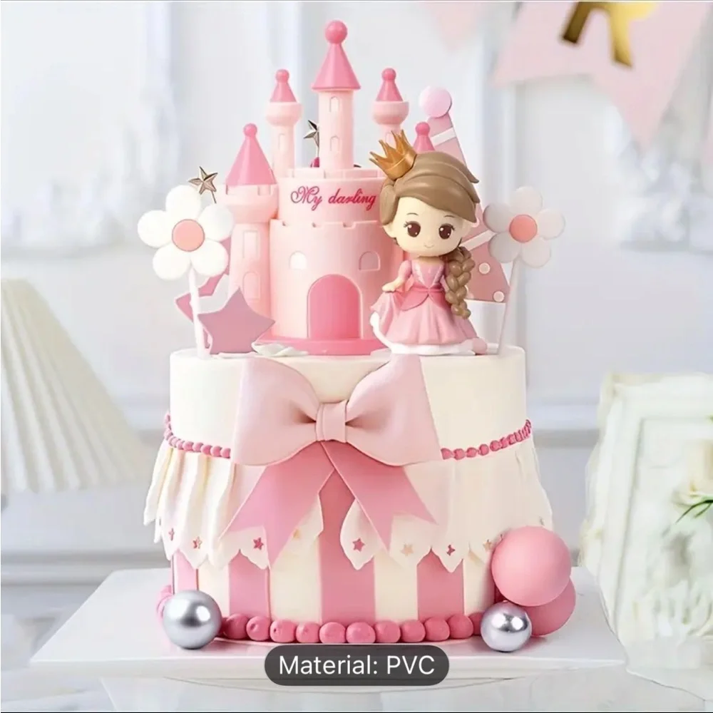 Girl’s princess themed birthday party supplies and decorations